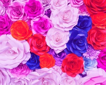 pysseltips, pyssel, pyssla, skapa, DIY, rosor, ros, pappersros, pappersrosor, ros i papper, rosor i papper
