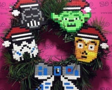 hama, hama pärlor, pärla, pärlor, Star Wars, mönster, pärlplattemönster, pärlplatta, pärlplattor, pärla på pärlplattor, Yoda, CP3O, Darth Vader, Stormtrooper, julkrans, jul, Stjärnornas krig, pyssel, pysseltips