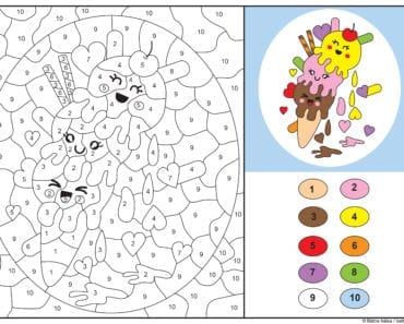 knep, knåp, knep och knåp, knep & knåp, förskola, skola fritids, barnpyssel, pyssel, pyssel för barn, pyssla och lek, lär dig räkna, räkna, dra streck mellan siffror, dra streck, nummer, siffror, lära sig räkna till 10, lära sig räkna till tio, matte, matematik, mattepyssel, måla efter numren, färglägga, färglägga efter siffrorna, målarbild, målarbild för barn, bilder att färglägga, glass, kulglass, strut, glasstrut