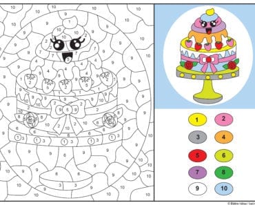 knep, knåp, knep och knåp, knep & knåp, förskola, skola fritids, barnpyssel, pyssel, pyssel för barn, pyssla och lek, lär dig räkna, räkna, dra streck mellan siffror, dra streck, nummer, siffror, lära sig räkna till 10, lära sig räkna till tio, matte, matematik, mattepyssel, måla efter numren, färglägga, färglägga efter siffrorna, målarbild, målarbild för barn, bilder att färglägga, tårta, bakelse, bakverk, gräddtårta, kawaii tårta, kawaii