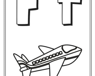 aktiviteter för barn, barnaktiviteter, pyssla och lek, knep och knåp, måla, färglägg, målarbild, alfabetet, bokstaven F