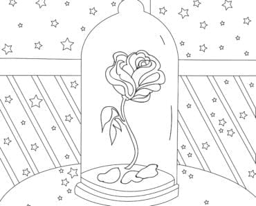 målarbilder, målarbild, gratis målarbilder, gratis målarbild, målarbok, målarböcker, målarbok för vuxna, målarböcker för vuxna, zentangle, mandala, mindfulness, måla, färglägga, mindfullness, doodle, bättre hälsa, bra hälsa, Skönheten och Odjuret, ros, den magiska rosen, saga, sagor, sagomotiv