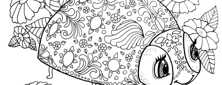 målarbilder, målarbild, gratis målarbilder, gratis målarbild, målarbok, målarböcker, målarbok för vuxna, målarböcker för vuxna, zentangle, mandala, mindfulness, måla, färglägga, mindfullness, doodle, bättre hälsa, bra hälsa, nyckelpiga, nyckelpigor, blomma, blommor, insekt