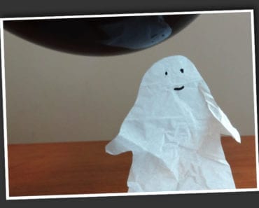 experiment, experiment för barn, naturvetenskap, NO, pyssel, pyssel för barn, barnpyssel, halloween, halloweenpyssel, spöken, pyssla spöken