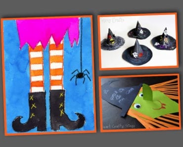 pyssel, pysseltips, pysselidé, barnpyssel, pyssel för barn, halloween, halloweenpyssel, skapa, häxa, halloweenhäxa, häxor