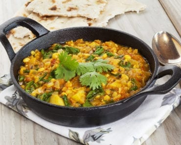 vegansk mat, vegansk gryta, vegansk linsgryta