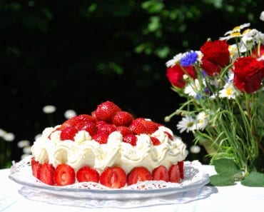 baka, tårta, göra tårta, tårta sommar, jordgubbstårta, glasstårta, tårtrecept, recept