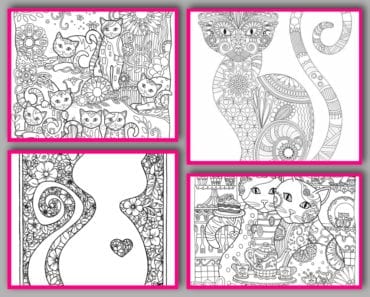 målarbilder, målarbild, gratis målarbilder, gratis målarbild, målarbok, målarböcker, målarbok för vuxna, målarböcker för vuxna, zentangle, mandala, mindfulness, måla, färglägga, mindfullness, doodle, bättre hälsa, bra hälsa, katt, kattbilder, målarbilder med katter, bilder på katter
