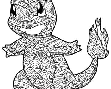 målarbilder, målarbild, gratis målarbilder, gratis målarbild, målarbok, målarböcker, målarbok för vuxna, målarböcker för vuxna, zentangle, mandala, mindfulness, måla, färglägga, mindfullness, doodle, bättre hälsa, bra hälsa, Pokémon, Charmander