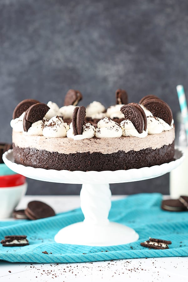 Oreo, oreokakor, baka, baktips, cheesecake, ostkaka, baka med Oreo, baka med godis, tårta, tårta av kakor, dessert, efterrätt