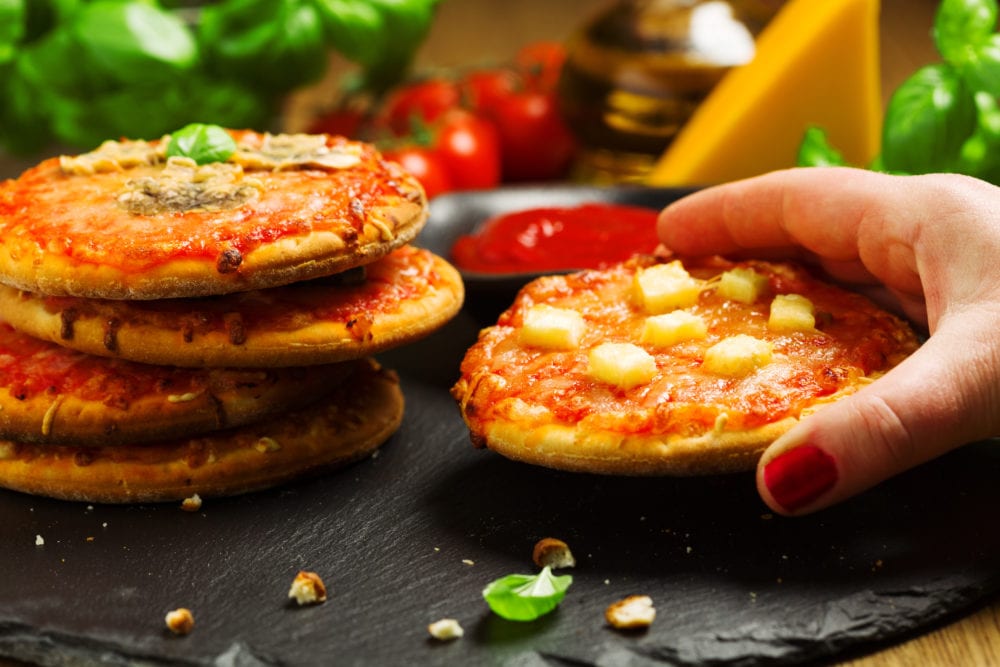 vego, vegopizza, recept, pizza, vegansk pizza, recept, mat, matglädje, inspiration, matinspiration, Polarbröd, snabbpizza, snabb pizza, minipizza, pizza i micron