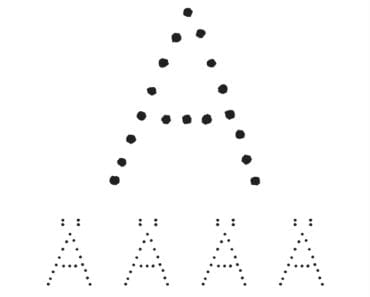 aktiviteter för barn, barnaktiviteter, pyssla och lek, knep och knåp, lära sig skriva, lära sig alfabetet, lära sig bokstaven Ä