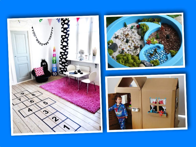 barnpyssel, lekmiljöer, lekrum, barnrum, diy, pyssel, pysseltips