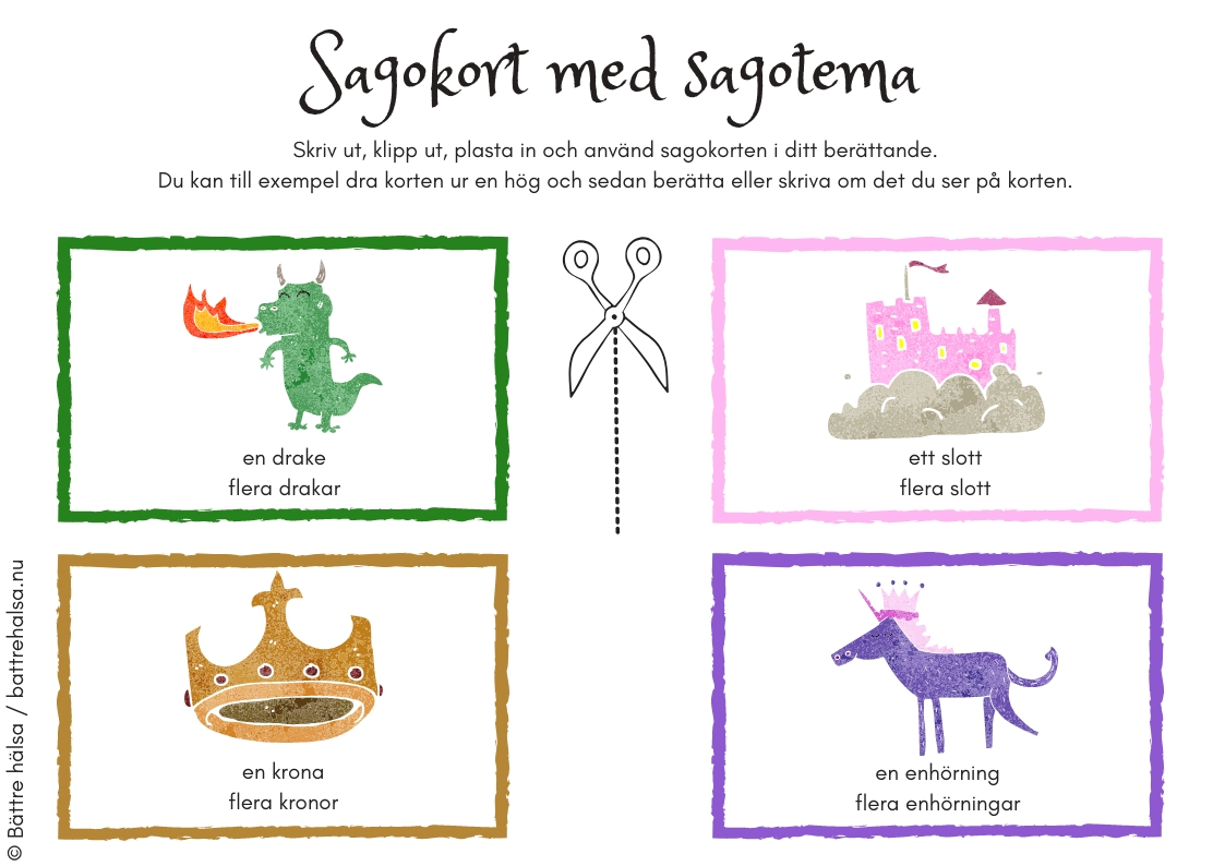 kreativt skrivande för barn, kreativt berättande