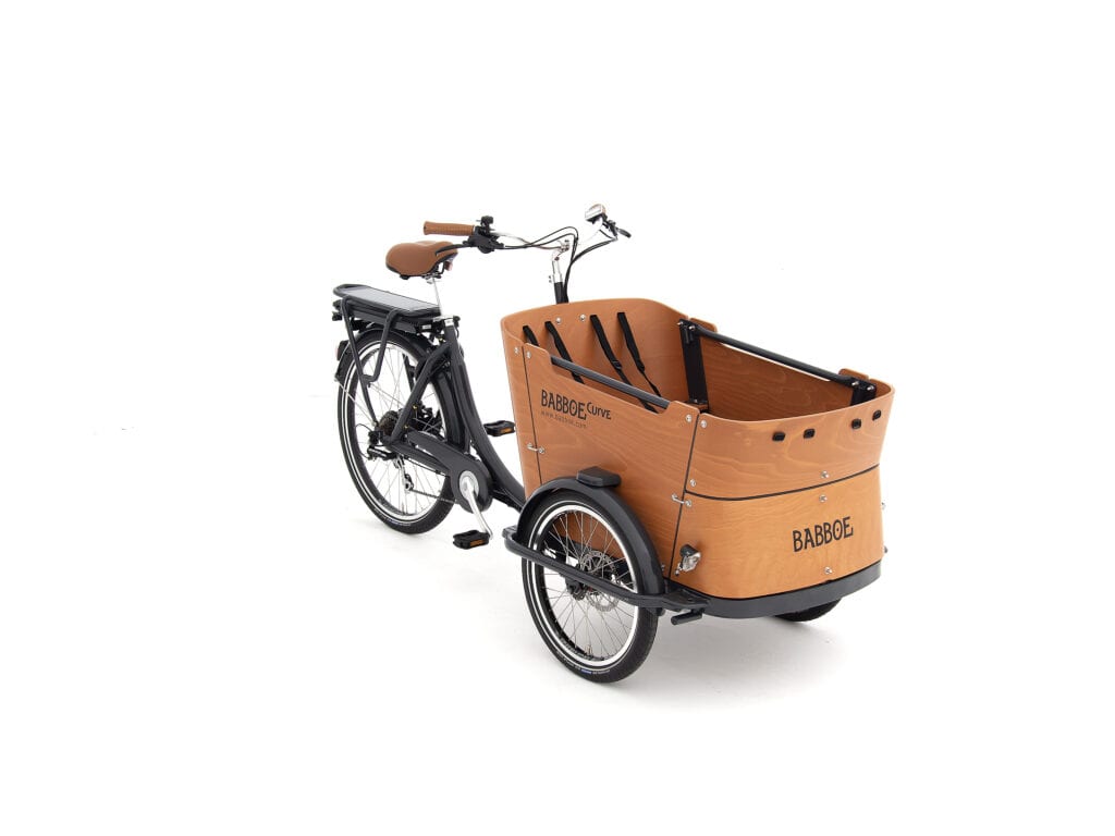 elcykel med låda