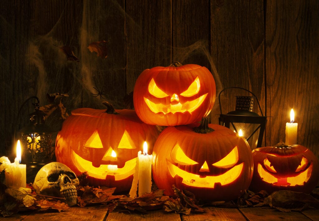komma i ratt halloweenstämning